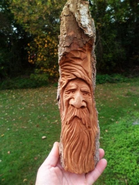 Wood Spirit Simple Wood Carving Wood Carving Faces Dremel Wood Carving