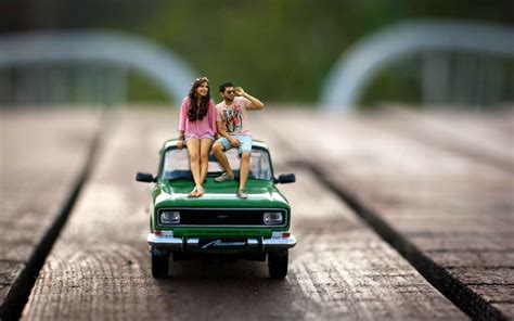 Miniature Photography Ideas For Pre Wedding Photos Live Enhanced