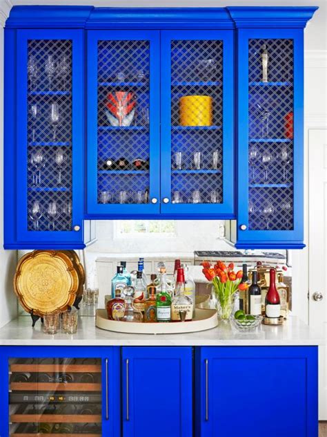 12 Bold Color Tricks To Try In Every Room Cobalt Blue Kitchens Blue