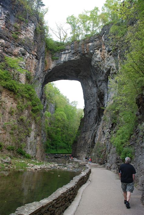 Natural Bridge In Rockbridge County Virginia Natural Bridge Natural