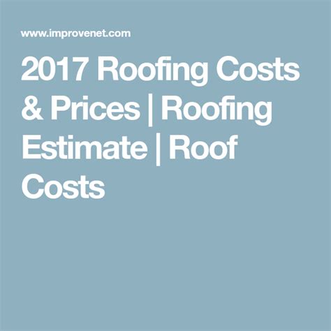 2020 Roof Replacement Cost New Roofing Price Estimator Roofing