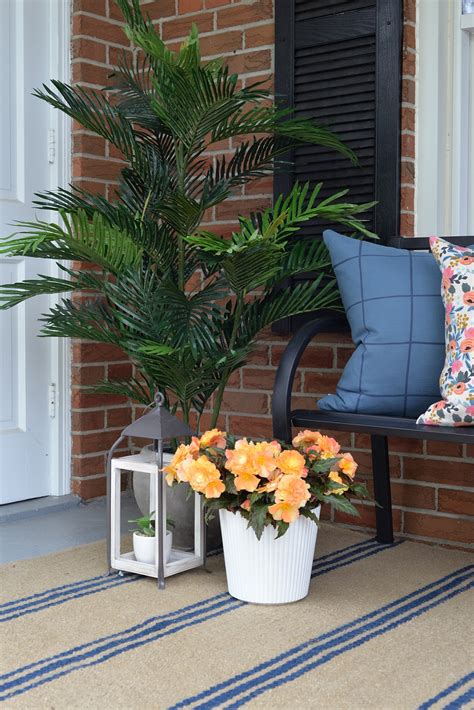Using Artificial Plants For Your Outdoor Decor - Rambling Renovators