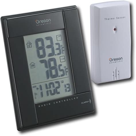 Best Buy Oregon Scientific Wireless Indooroutdoor Thermometer With