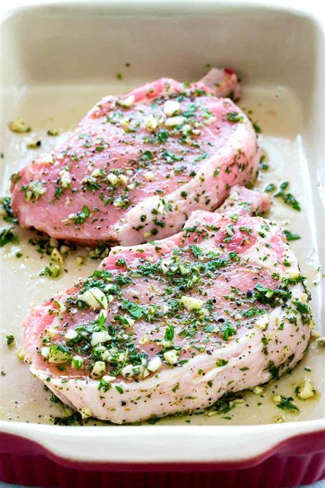 Brining the pork chops is one of the best ways way to guarantee a juicy cooked pork chop. Cast Iron Skillet Pork Chops - The Cookbook Network