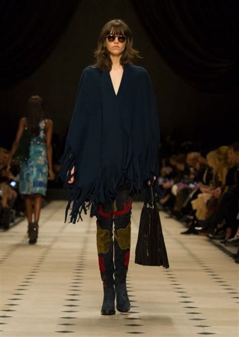 Burberry Embraces The 1970s And Fringe For Fall 2015 Fashion Gone Rogue