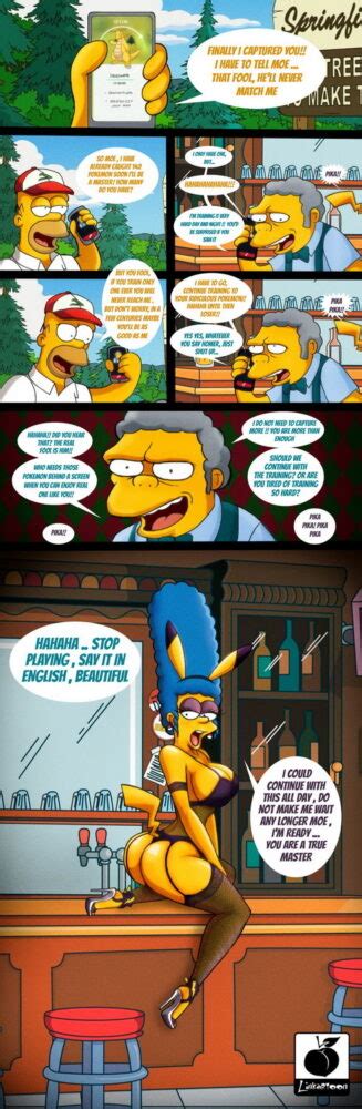 Moe Szyslak And Marge Simpson Xxx Hentai Image