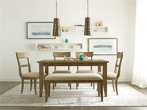 The Nook Oak 60 Rectangular Dining Room Set From Kincaid Furniture