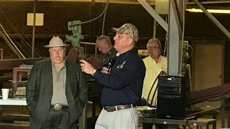 Governor John Bel Edwards Meets With Bastrop Farmers