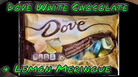 Dove White Chocolate And Lemon Meringue Youtube