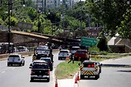 5 Injured After Pedestrian Bridge Falls on Washington, D.C. Highway ...