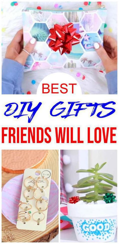 Diy Gift Ideas For Friends Friend Gifts Jar Happy Gift Friends Perfect