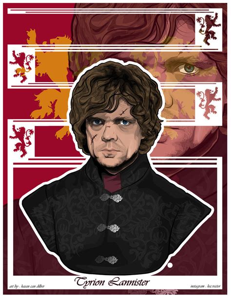 Tyrion Lannister Game Of Thrones Vector By Compeng On Deviantart