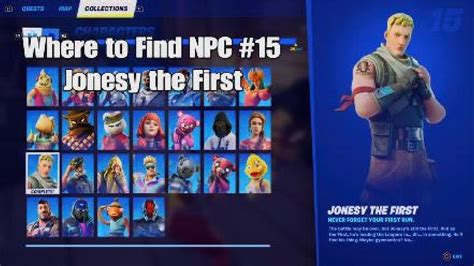 Where To Find Fortnite Npc 15 Jonesy The First The Joneses Chapter