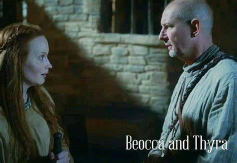 Beocca And Thyra From The Last Kingdom El último Reino Series Historia
