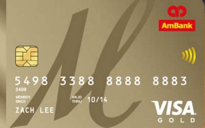 Accept payments in store, online and virtually anywhere. AmBank M-Gold Visa Card - RM1 million Insurance