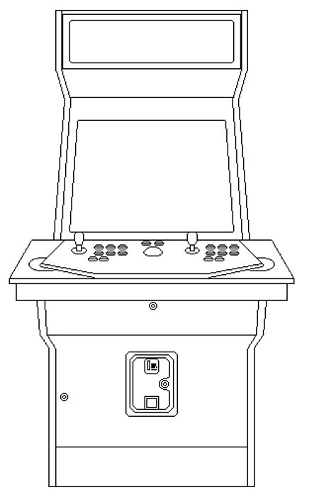 Pixilart Arcade Machine Template By Doruk Ozturk