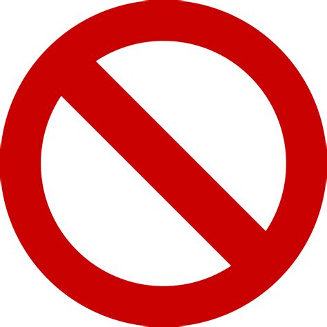 Not Allowed Nobg - No/not allowed sign illustration design isolated over a ... : More commonly ...