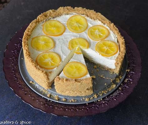 No Bake Lemon Ricotta Cheesecake Sisters And Spiceand Everything Nice