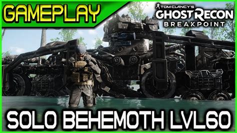 Ghost Recon Breakpoint Level 60 Behemoth Take Down Solo 🞔 No Commentary