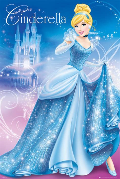 Disney Princess Cinderella Poster 24x36