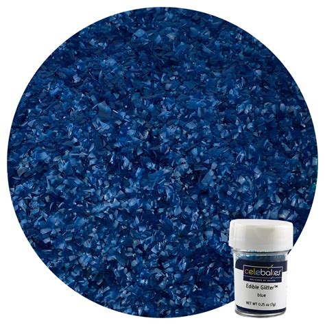 Blue Edible Glitter High Quality Great Tasting Baking Products And