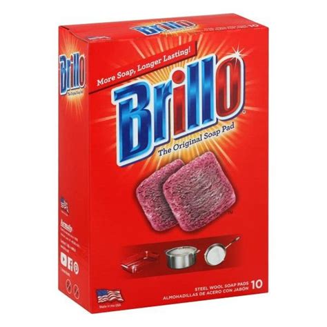 Brillo Soap Pads Steel Wool 10 Each From Publix Instacart