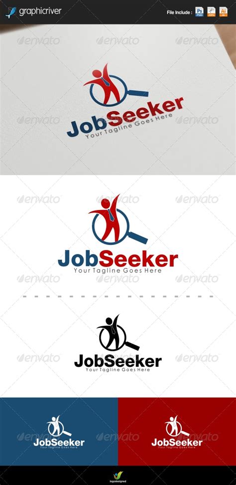 Job Seeker Logo By Redvy Graphicriver