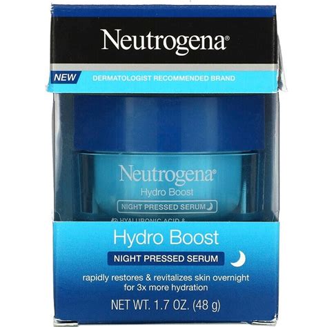 Neutrogena Hydro Boost Night Pressed Serum Releventnepal