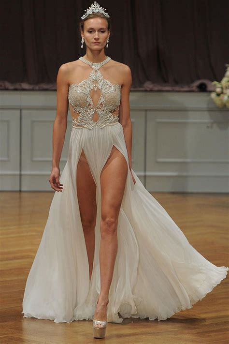 Sexy Wedding Dresses That Rocked The Runways Watch