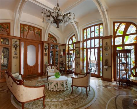 Art Nouveau Interior Design With Its Style Decor And Colors
