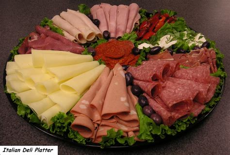 Catering Platter Homemade Lasagna Meat Cheese Platters Deli Platters