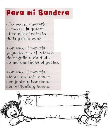 Imagen Relacionada Poema De La Bandera Chile Para Niños Materiales Didacticos