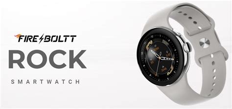 Fire Boltt Rock Smartwatch With 13 Inch Amoled Display Launched In India