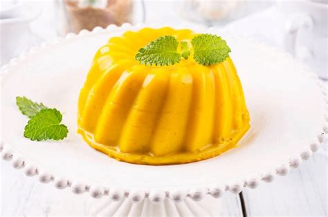 Deliciosa Aquí la receta de la gelatina de mango natural