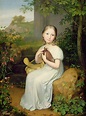 صورة للكونتيسة لويز بوز كطفل ، 1820