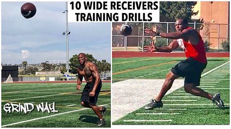 10 Wide Receiver Drills And Training For Young Playmakers Youtube