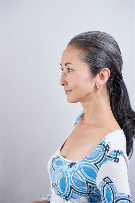 mayuko miyahara grayhair style afternoooflife gray grayhair grey greyhair over50 profile