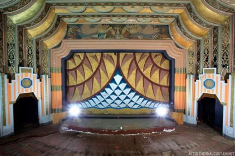 The Boyd Theatres Proscenium Arch Scenic Design Art Deco Design