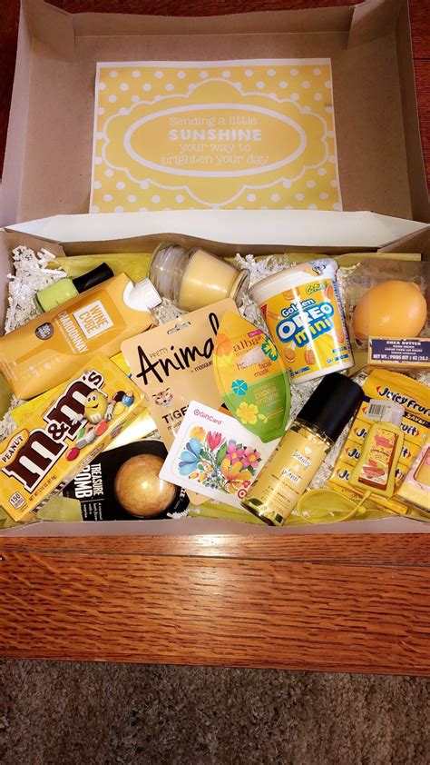 Gift ideas for mom (14)‎. Gift ideas. A yellow box of joy for someone who is down 💛 ...