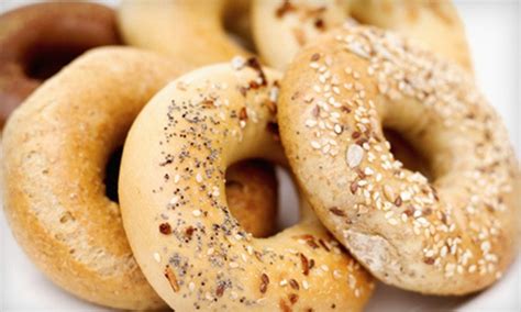 Bagels And Cream Cheese The Great American Bagel Burr Ridge Groupon
