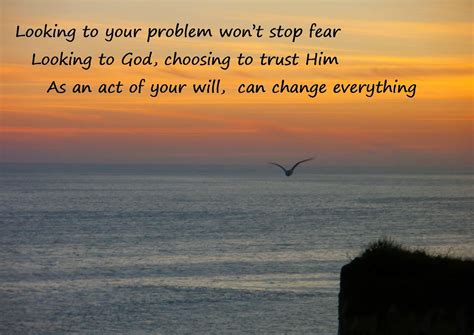Here you may to know how to trust in god. Choosing to trust God