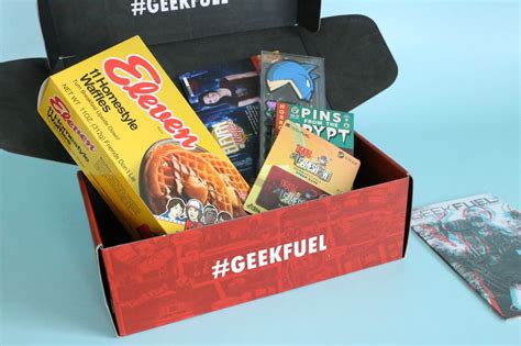 Geek Fuel Review October 2017 - A Year of Boxes™ | Geek stuff, Subscription box review, Geek games
