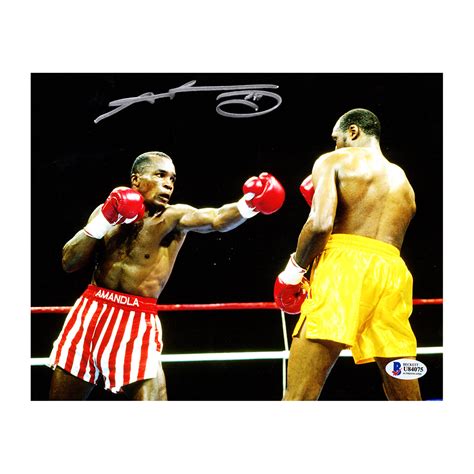 Sugar Ray Leonard Signed Photo Boxing Vs Thomas Hearns 8x10