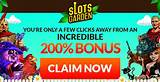 Slots Garden No Deposit Bonus Codes