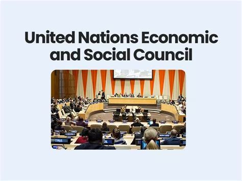 United Nations Economic And Social Council Ecosoc Civils360 Ias
