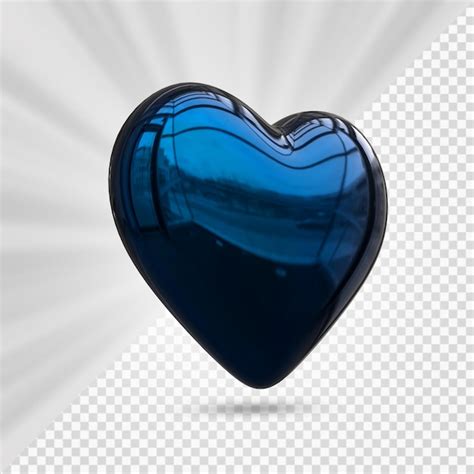 Premium Psd Heart 3d Render