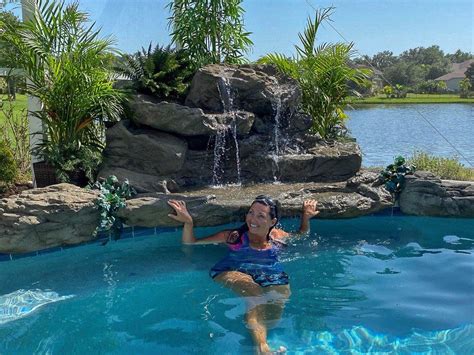 Bahama Falls Complete Swimming Pool Waterfall Kit