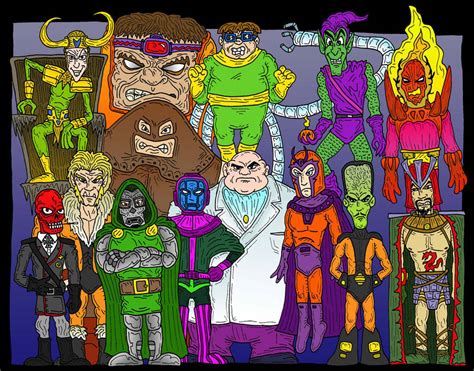 Marvel Villains By Lordwormm On Deviantart