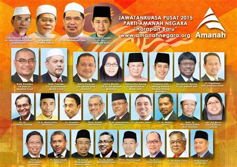 Lagu rasmi parti amanah negara diperkenalkan pertama kali semasa pelancaran parti. AMANAH BATU CAVES: AJK AMANAH PUSAT