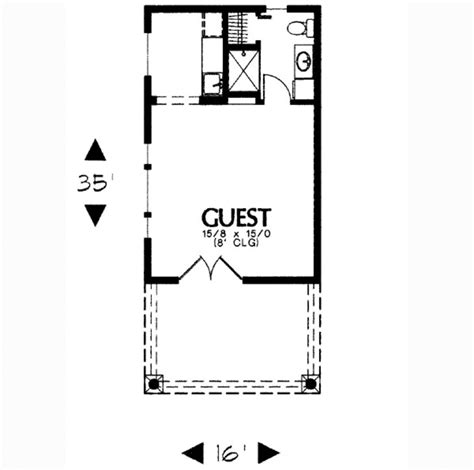 Help design a 400 sq/ft apartment. Adobe / Southwestern Style House Plan - 1 Beds 1.00 Baths ...